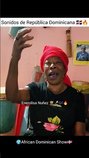 Enerolisa Nuñez 🇩🇴 singing Los Congos, Palo, Salve - Dominican Republic