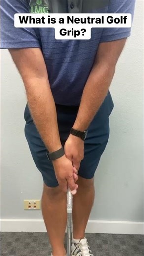 Master the Neutral Golf Grip! #GolfTips #shorts