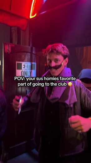 Who all got that one homie who lowkey fucks with getting patted down 😂 #fyp #clubbing #nightlife #edm #housemusic