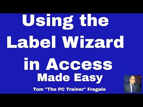 access label wizard - How to use the label wizard in Access 2016 , 2013, 2010