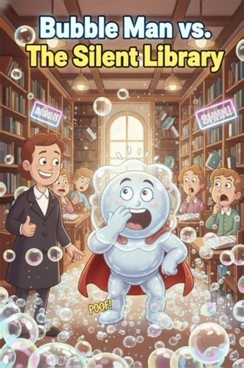 Bubble Man vs. the Silent Library 🫧📚
