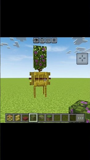 how to make flower 🌼 🌸 pot in #minecraft #youtube #shorts #crafti