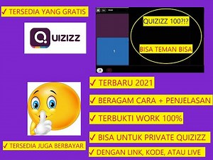 5 Cara mengetahui jawaban quizizz 2021 dengan Kode, Link, atau Live Quiz (Quizizz Hack 2021)