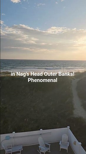 Beachfront Sunrise | Outer Banks | NagsHead, NC #mustsee #sunrise #obx #beach