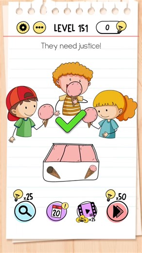 Brain test level 151 #viral #braintest #shorts #youtubeshorts