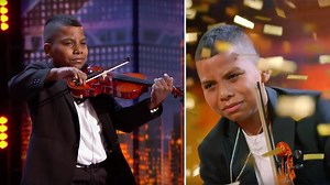 AGT’s Simon Cowell praises ‘extraordinary’ 11-year-old cancer survivor violinist