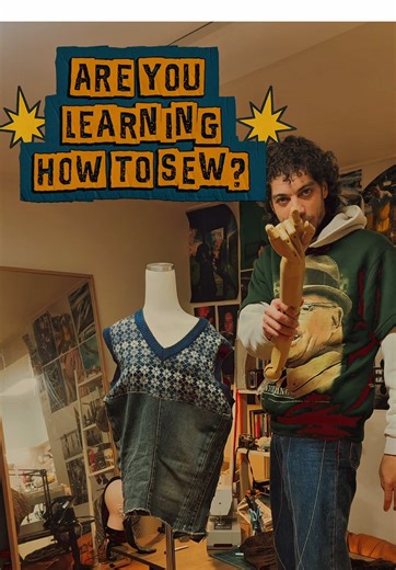 Learning to Sew: Reworking Fashion with DIY Techniques