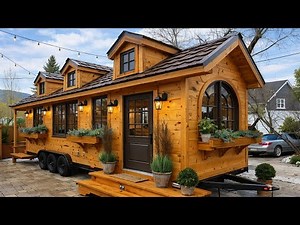 Why This 399 Sq Ft Park Model Is The Perfect Cabin Getaway! (Incredible Design)