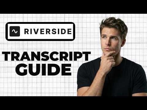 How To Transcribe Recording In Riverside Fm (Quick Guide)