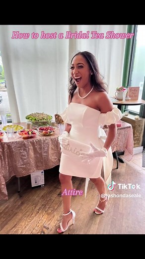 What an amazing Bridal Tea party. Honored to be a bridesmaid in @Leah_Rose518 wedding. All of the details came together perfect for this bridal tea shower. The bride was showered with love. #bridalshowerideas #bridalteaparty #luxuryteaparty #bridesmaidsduties #brideasquad