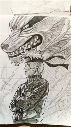 Naruto uzumaki 🔥#drawing #ytshorts