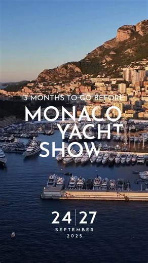 ⏳ 3 months to go until the Monaco Yacht Show 2025 The summer season is taking shape, and once again, the Mediterranean becomes the yachting world’s playground — with Monaco as its ultimate destination. From 24 to 27 September, the Monaco Yacht Show will mark the pinnacle of the yachting calendar. A meeting point where bold ideas flow, new connections spark, and future projects come to life. 📅 Monaco Yacht Show | September 24-27, 2025. #MonacoYachtShow #luxurylifestyle #VisitMonaco #YachtLifesty