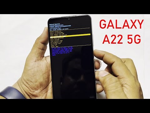 Samsung A22 5G HARD RESET / FORGOT PASSWORD RESET / SCREEN UNLOCK
