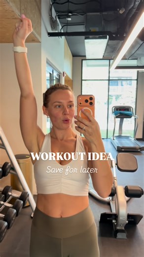 Liliia Romanova on Instagram: "SAVE this workout 🤛 Warm-up | 8 min Row machine to wake the body up Med ball slams + push-ups to activate Block 1 | Strength Dumbbell bench press Bent-over barbell rows Slow reps. Full control. Block 2 | Superset Dumbbell shoulder press Hollow hold Upper body working, core engaged. Block 3 | Legs & Power Box jumps with confident landings Walking lunges with dumbbells Explosive, but controlled. Block 4 | Posterior Chain Back extensions Side planks Stability. Balanc