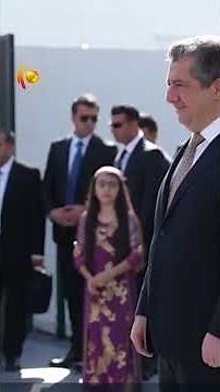 ساتی گەیشتنی سەرۆکی حکوومەت بۆ قوتابخانەی گوندی ئارام