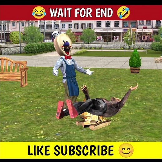 GRANDPA का पिछवाड़ा जला दिया 😂🤣 #shorts #shortfeed #funny #granny #grannygame #granny3