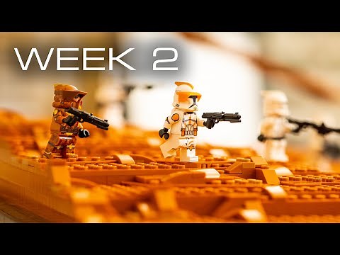 Building Geonosis in LEGO - Week 2: Ground Work