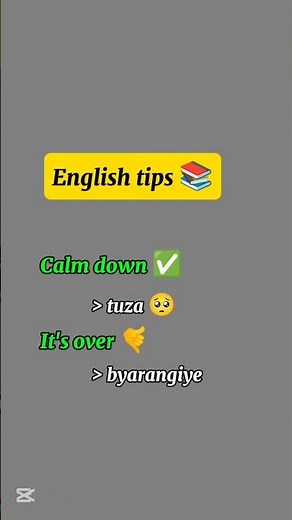 ✅ KWIGA ICYONGEREZA MUKINYARWANDA #english #learningenglishandkinyarwanda #rwandatoday