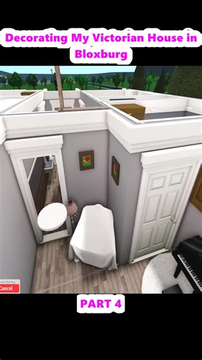Decorating My Victorian House in Bloxburg (4) | victorian house