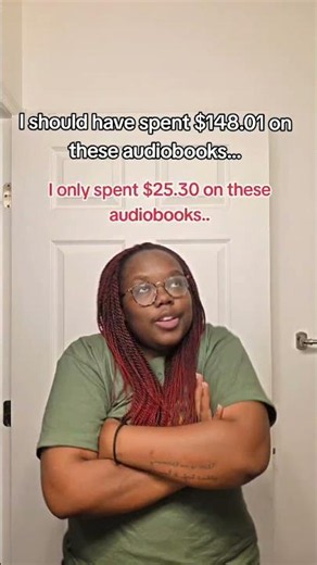 Saved $124 on Six Audiobooks from Libro.FM 😜🫶 #bookrecommendations #audiobooks