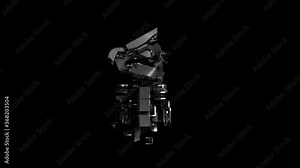 Object Transforming to a specific part, very similar to the the Transformers movie. It is very eye catching, usable for anyone.