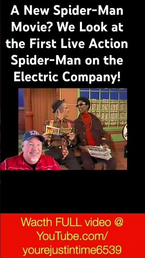 New Spider-Man movie? We look at the first live action Spider-Man on the electric company! #shorts