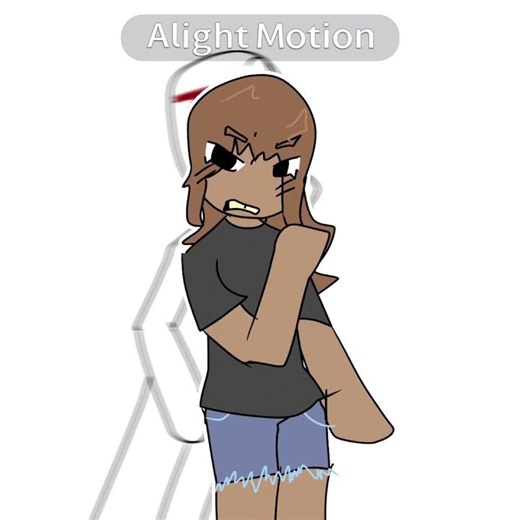 Sim eu defendo até meus haters #art #naofloppa #drawing #alightmotion371 #animation