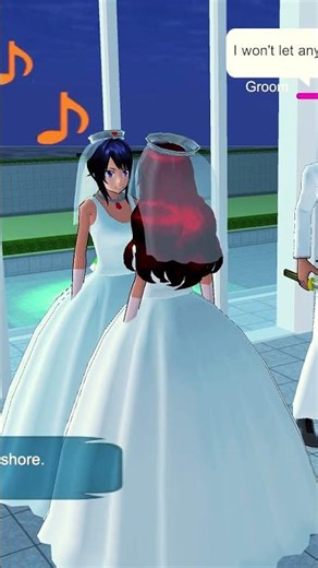 Rina Goes To Her Friends Wedding #sakuraschoolsimulator #sakura #sss #sakuraschool #edit