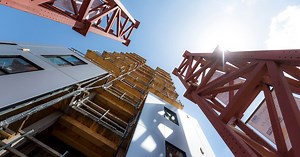Engineers Shake Tallest Full-scale Building Ever Constructed on UC San Diego Earthquake Simulator