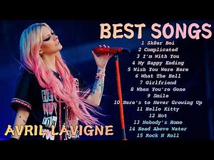Avril Lavigne Top Songs Collection 🔥 Pop Rock / Pop Punk Playlist (Full Album Vibes)🎸