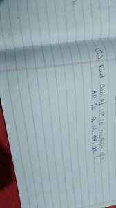 (ii) Find sum of 15 20 multiple of 9 AP is 9,18,98,... | Filo