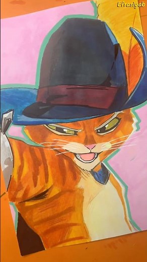Puss in Boots Drawing