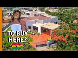 EXPLORED BEAUTIFUL HOMES NEAR MOUNTAINS AND NOW I WILL BUY A NEW HOUSE IN GHANA? |LIVING IN GHANA