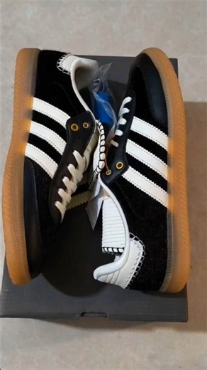 WB x Samba Classic Black Pony trainer Shoes Sneakers.#Samba #BlackPony #sneakers #training