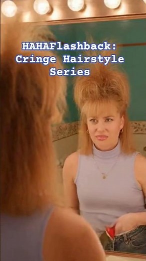 Hair Spray Can't Hold This Volume 🤯 #cringecomedy #hairstyle #youtubeshorts #aivideo #volumehair
