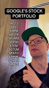 Google’s Stock Portfolio Revealed! The team at Google seems pretty smart