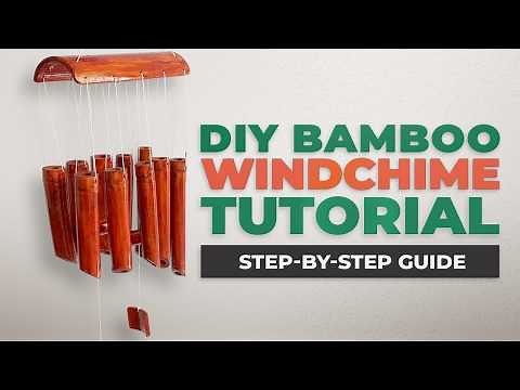 DIY Bamboo Windchime Tutorial (Step-by-Step Guide)