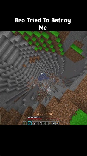 Bro Tried To Betray Me.. #minecraft