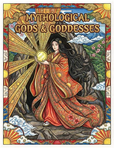 Mythological Gods and Goddesses Coloring Book, 57 Greek, Norse & Egyptian Deities, Fantasy Art for Adults, Stress Relief Printable PDF - Etsy Australia