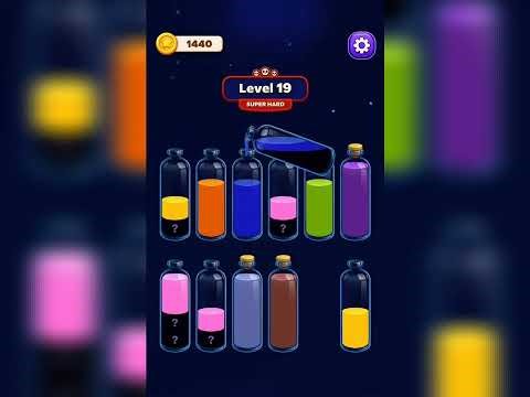 Magic Sort Level 19 Super Hard Walkthrough Solution