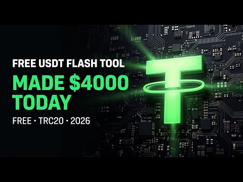 Discovered a Free USDT Flash Tool: Made $4000 Today with TRC20!