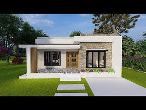 Box Type | Modern House Design Idea | 3 BEDROOMS | 14m x10m