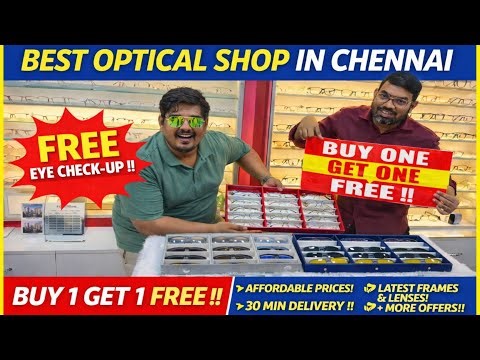 Best Optical Shop in Chennai 👓 | Low Price Spectacles & Free Eye Check-Up