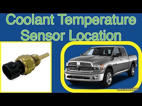 Coolant Temperature Sensor location on a (2009-2018) Dodge Ram 2500 6.4L