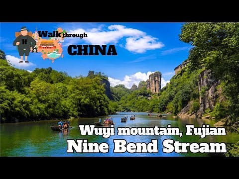 Wuyi Mountain, Nine bend stream, Fujian #chinese mountains