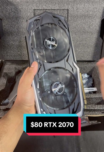 RTX 2070 flea market find: $300 GPU for $80 — does it work?