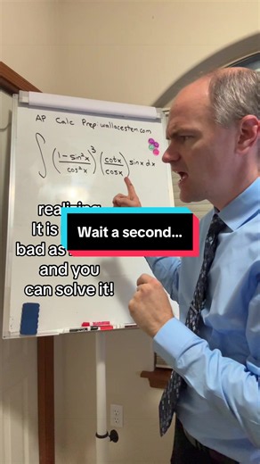 Simplify first. Then the calculus becomes much easier! #apcalc #calc #calculus #math #stem