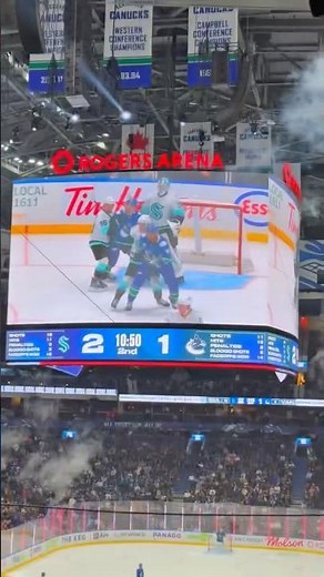 Inside Rogers Arena 🏒 | Canucks vs Kraken Game Day Experience