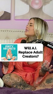 11K views · 38 reactions | Will AI Replace Adult Creators? AI-generated models are blowing up online—some have millions of followers, and guys are falling for them hard. But will real people become more valuable as AI takes over? Gia and I break it down! ️ The Dirty Secrets Podcast with Kate Shelor featuring Gia Clarke. @thedirtysecretspodcast @OfficialKateShelor @giaxclarke | The Dirty Secrets Podcast | Facebook