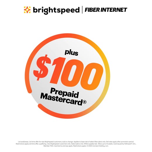 Brightspeed Fiber Internet delivers ultrafast speed, no annual contract, and a free premium router. Limited time offer available if you switch today. | Brightspeed